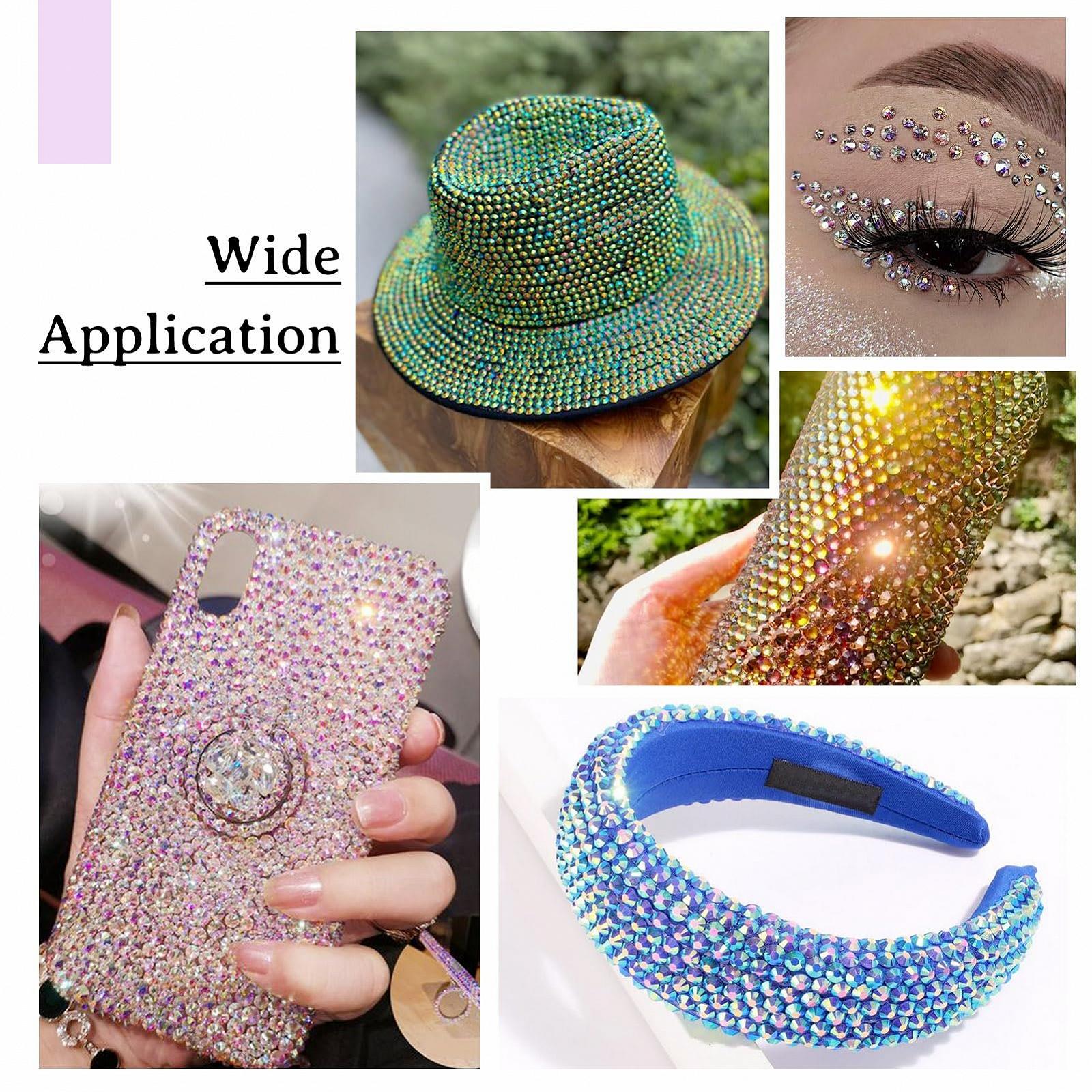 Стразы Стеклянные Beadthoven AB цвета 12 цветов, фото №3