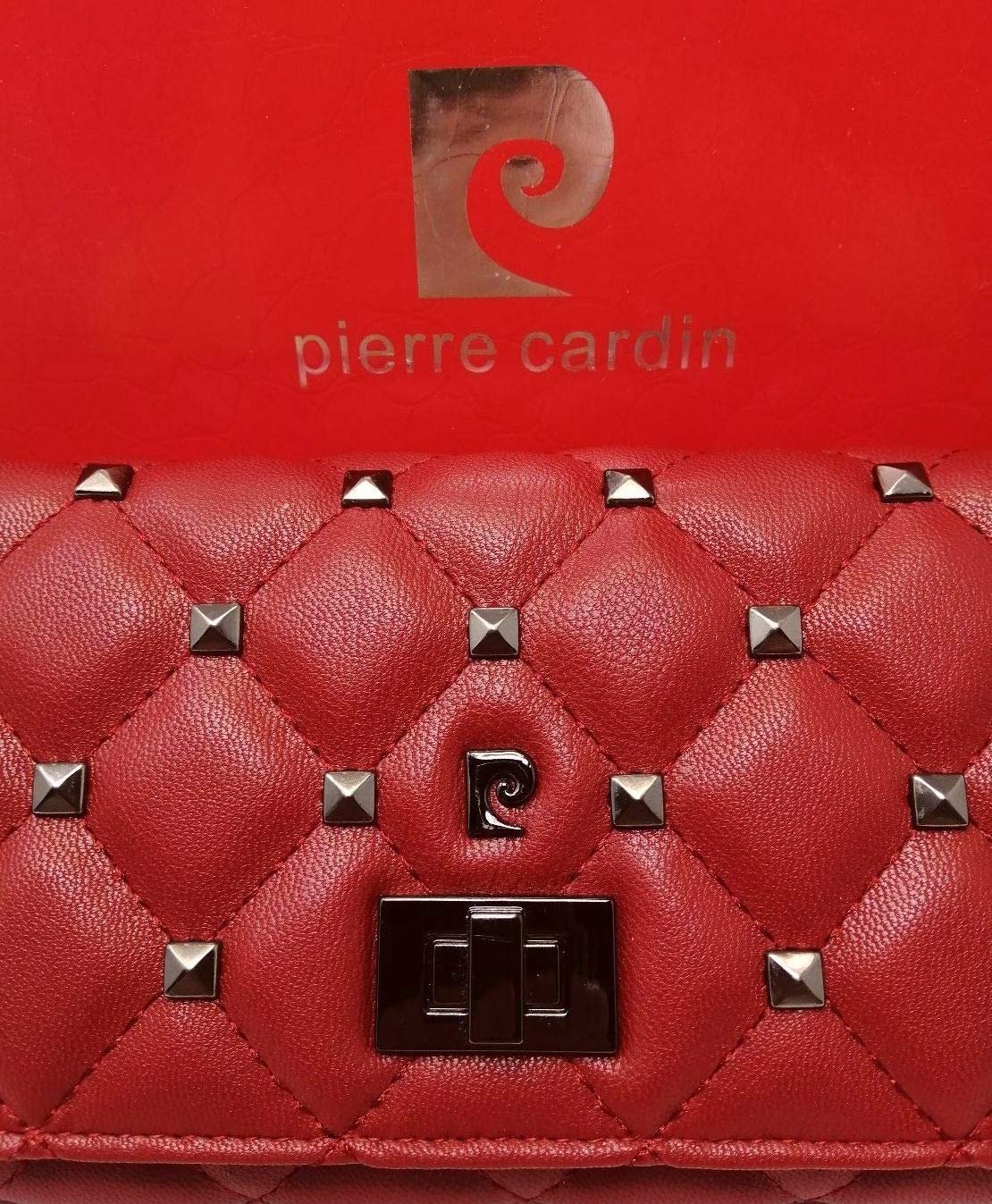 Кошелек Pierre Cardin Женский Большой Вместительный Искусственная кожа Красный, фото №7