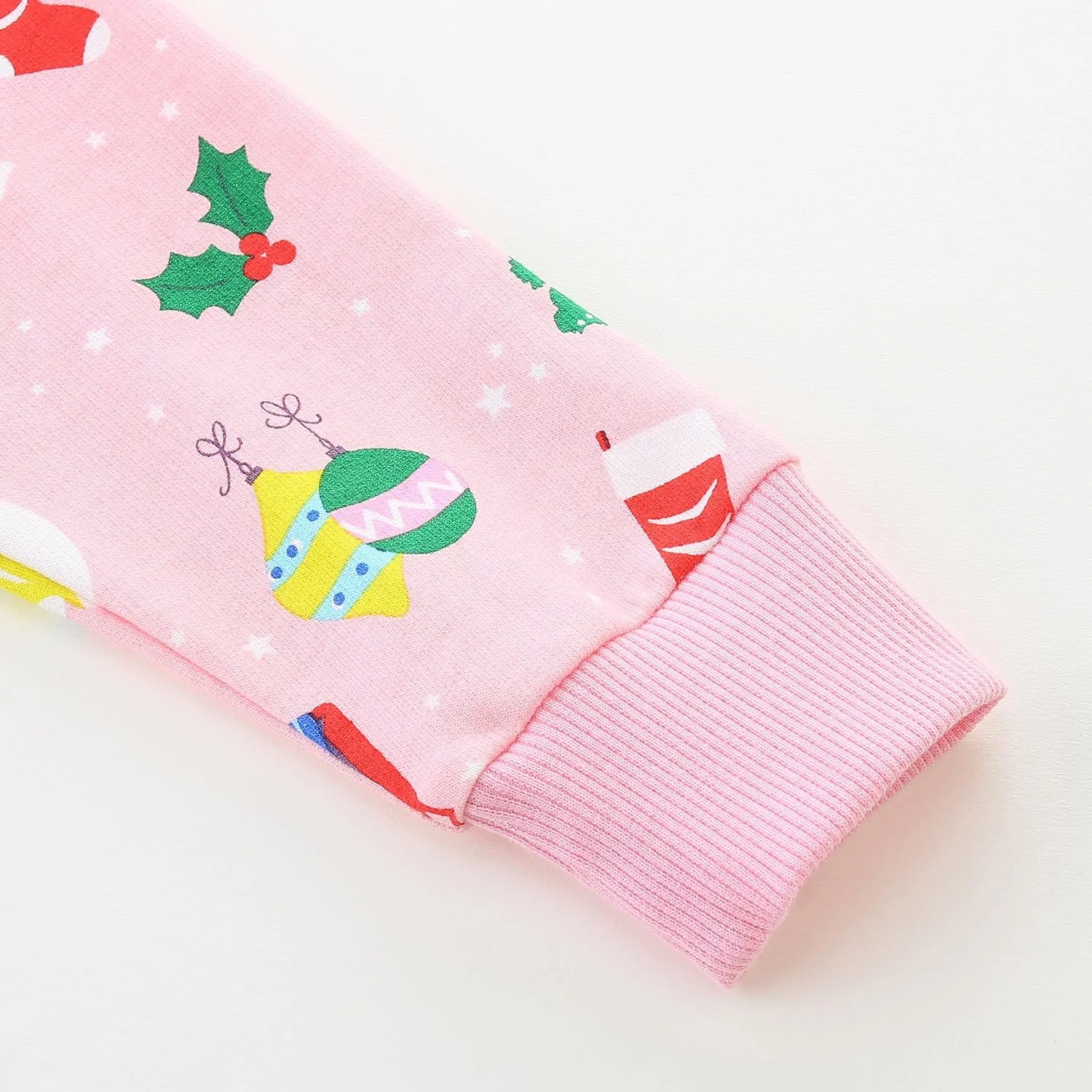 Рождественский джемпер для девочек Детская рождественская одежда Толстовки с оленями Хлопковая теплая рождественская рубашка с длинными рукавами 1-7 лет, фото №5