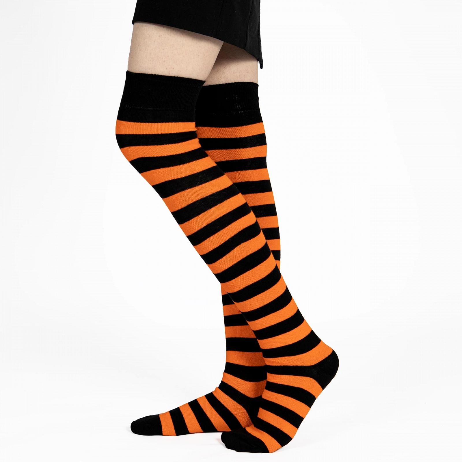 Жіночі панчохи вище коліна Mysocks, довгі бавовняні шкарпетки, фото №2