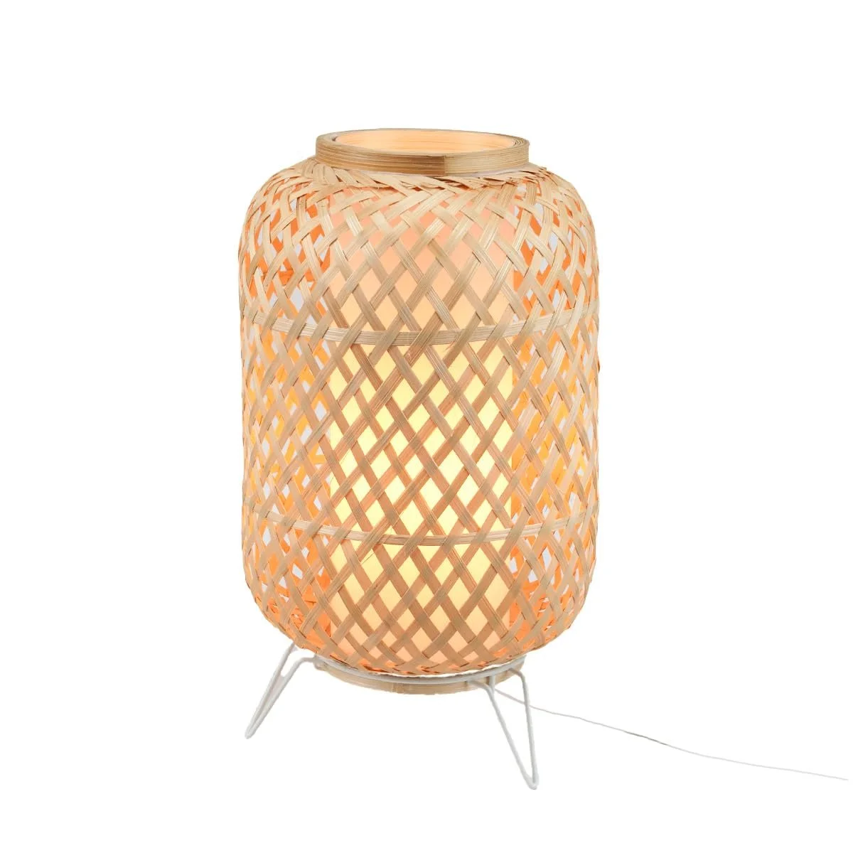 Настільна лампа Alpinaluz Rattan Nordic Vintage Style E27, фото №1