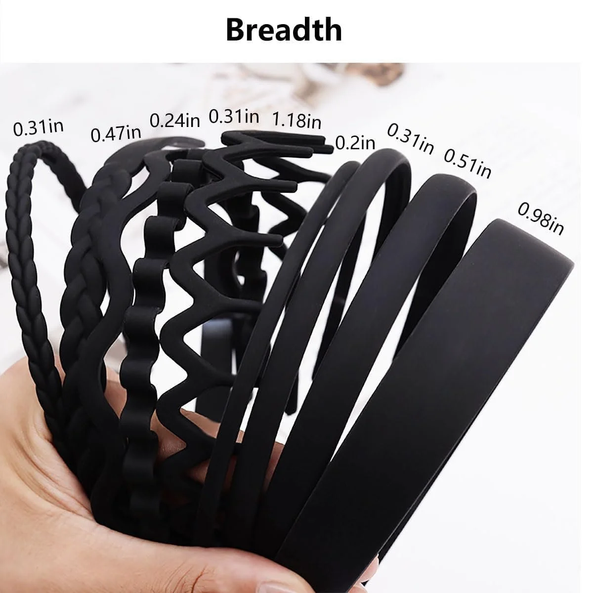 Набір з обручів для волосся, фото №3