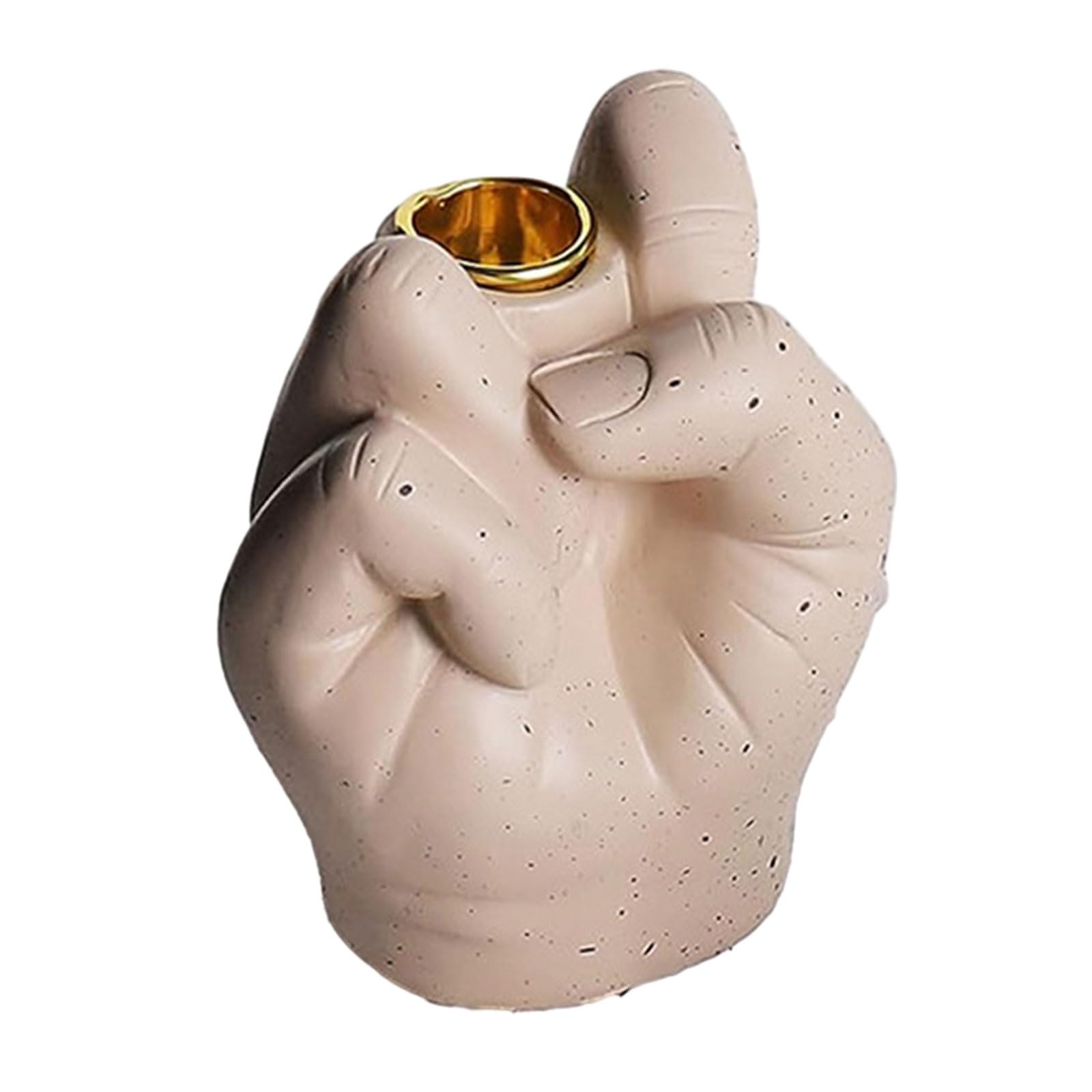 Подсвечник Creative Gesture Shaped Смешные Смешные Подарки Домашний Декор, фото №5
