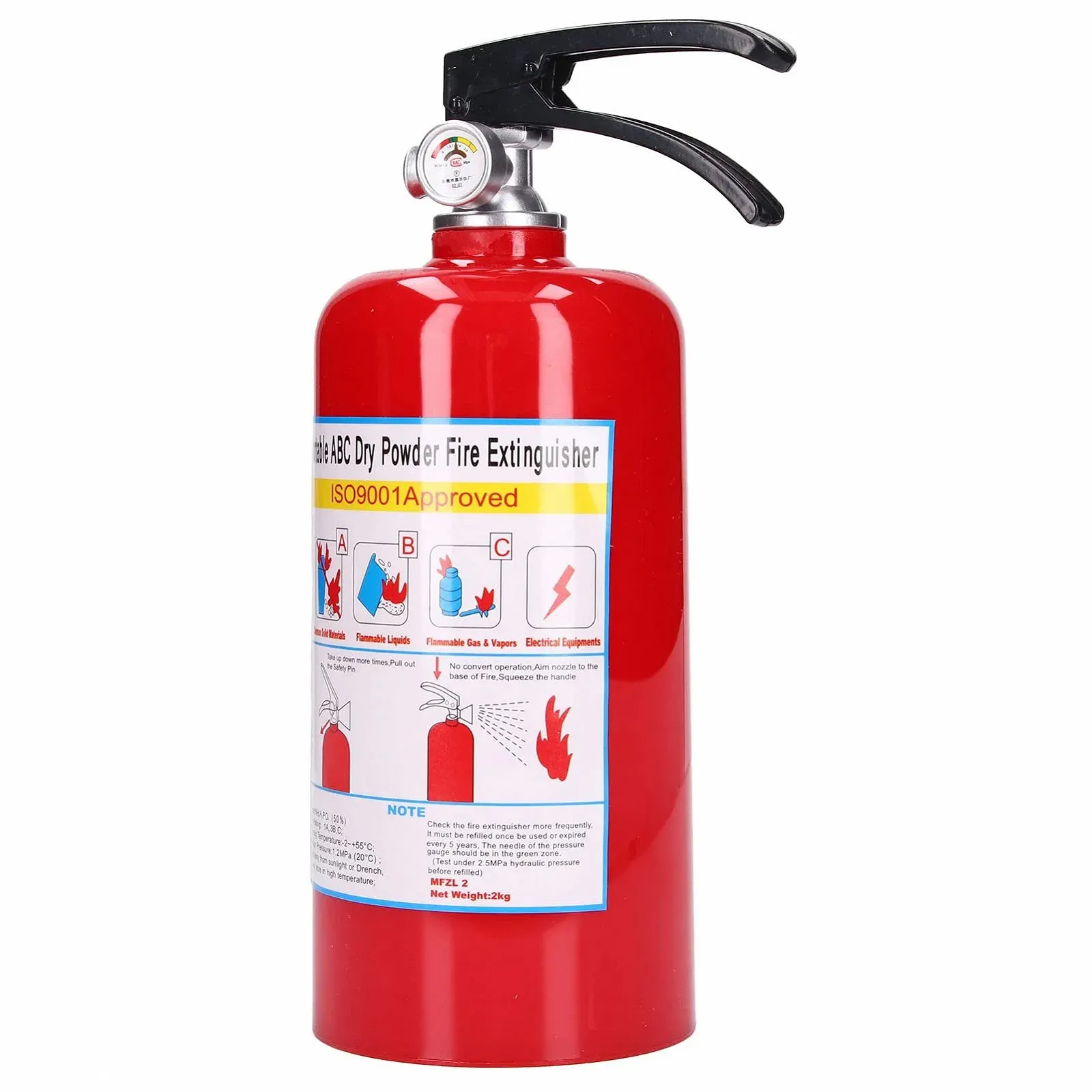 Скарбничка Qcwwy Вогнегасник пластикова алюмінієва, фото №2