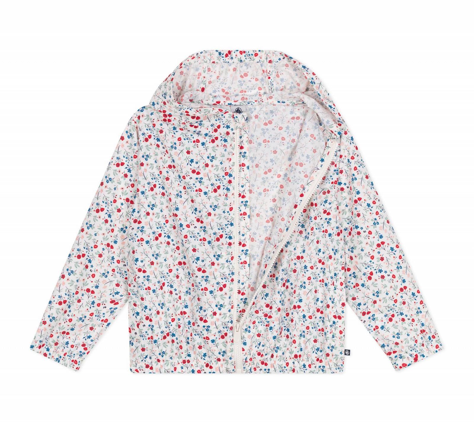 Ветрозащитная куртка для девочек Petit Bateau Anti UV, фото №3