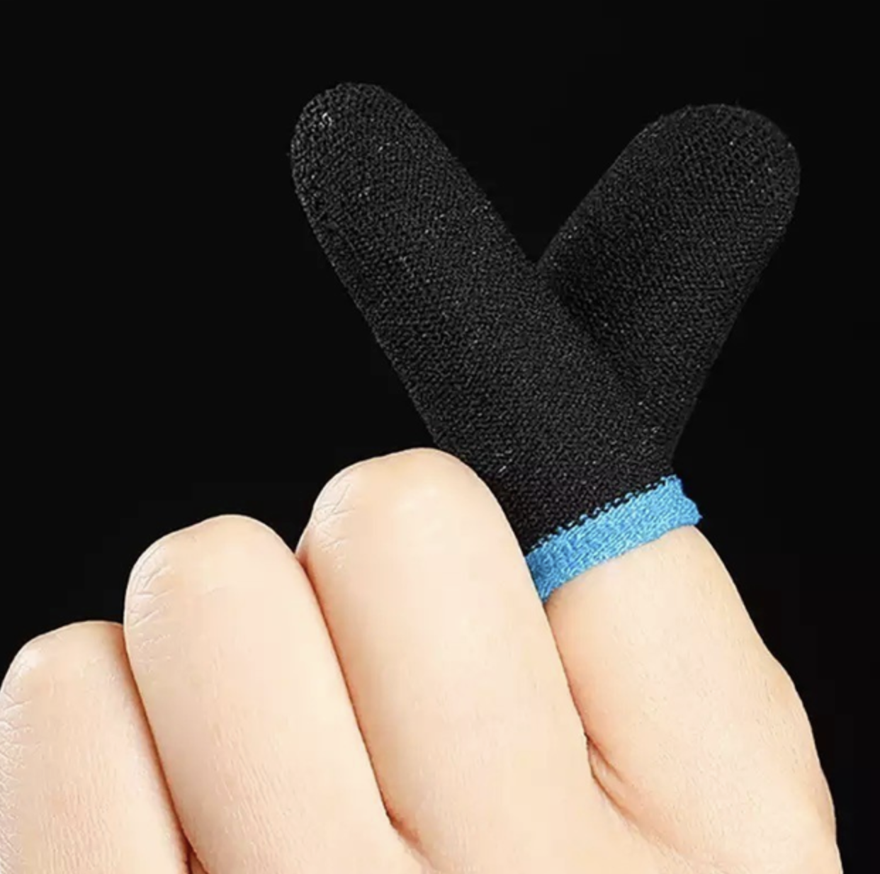 Сенсорні ігрові напальчники для мобільних ігор (PUBG, CoD, Free Fire) 4 шт Червоний, фото №5