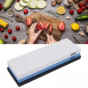 Точильний камінь Fdit Pierre 2000 + 5000 двосторонній з основою synthetic.ua - Фото 1