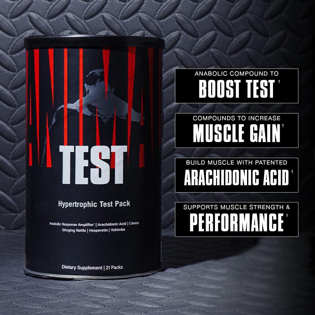 Тестостеронний бустер Universal Nutrition Animal Test 21pac, фото №4