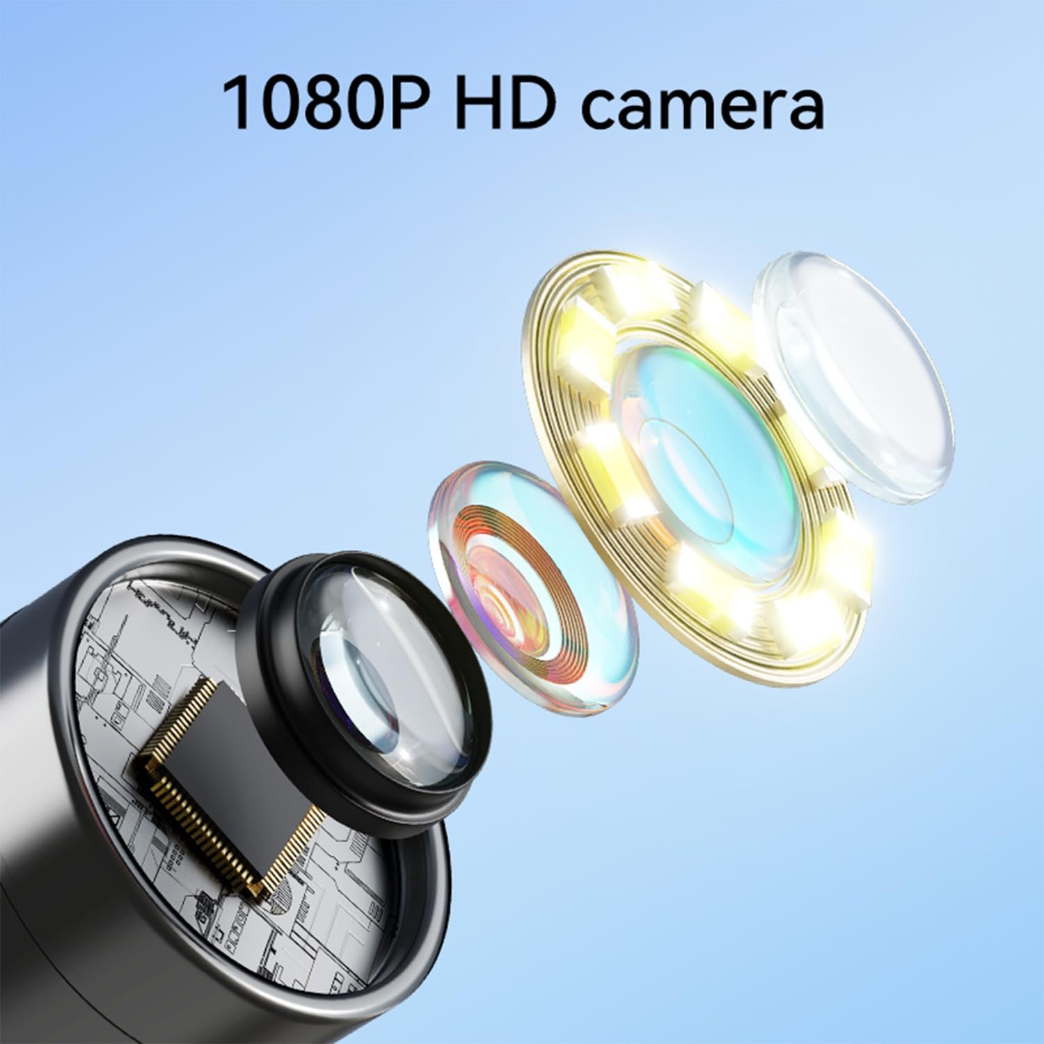 Эндоскоп Pinci 4.3 Inch с 8 LED подсветкой, 1080P HD, IP67 водонепроницаемый, кабель 5 м, угол обзора 178°, фото №5