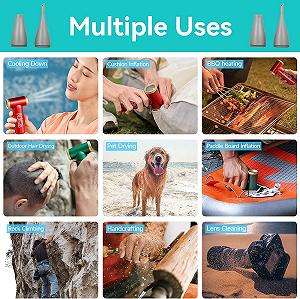 Аккумуляторная воздуходувка Kica JetFan 2 101000 RPM synthetic.ua - Фото 1