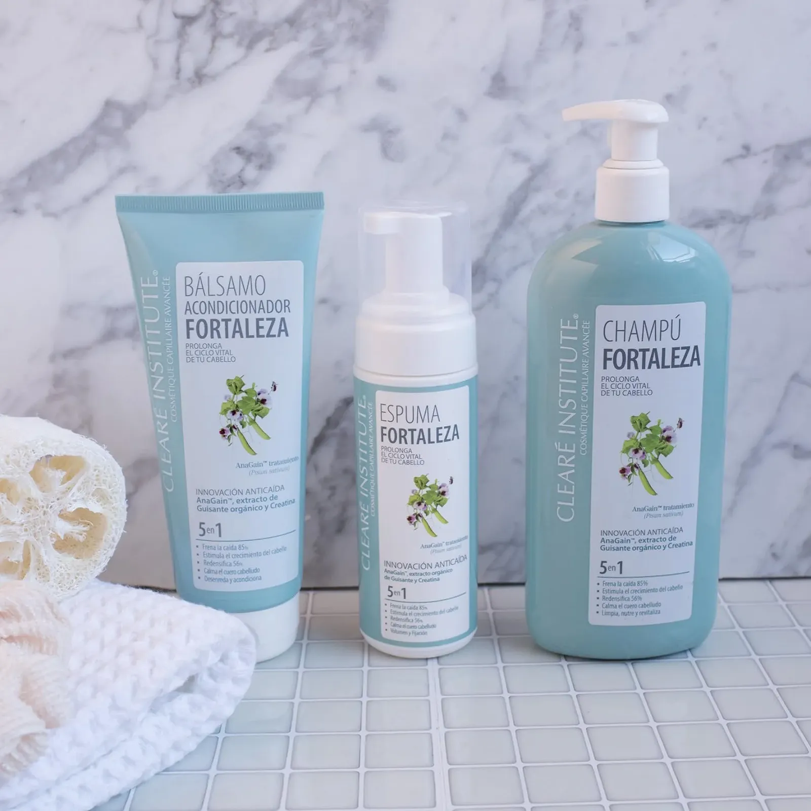 Піна Clearé Institute Зміцнююча проти випадіння волосся Заспокоює шкіру голови Стимулює ріст волосся, фото №6