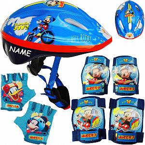 Комплект: Детский Шлем Safety Set Disney Mickey Mouse, размер 52-56 - Фото 1