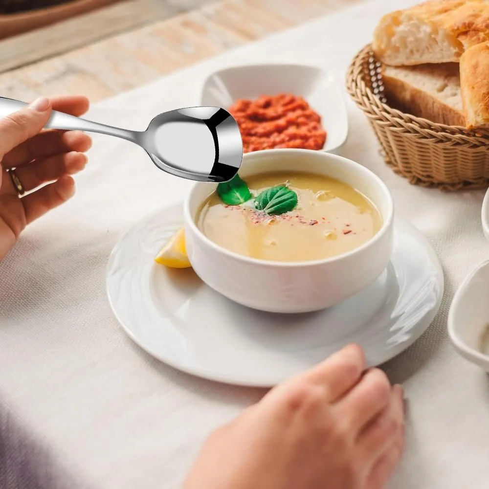 Ложка для супу з нержавіючої сталі Shovel, фото №6