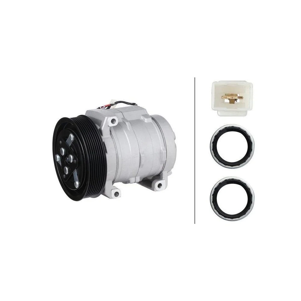 Компрессор кондиционера HELLA 8FK 366 201-781, фото №1