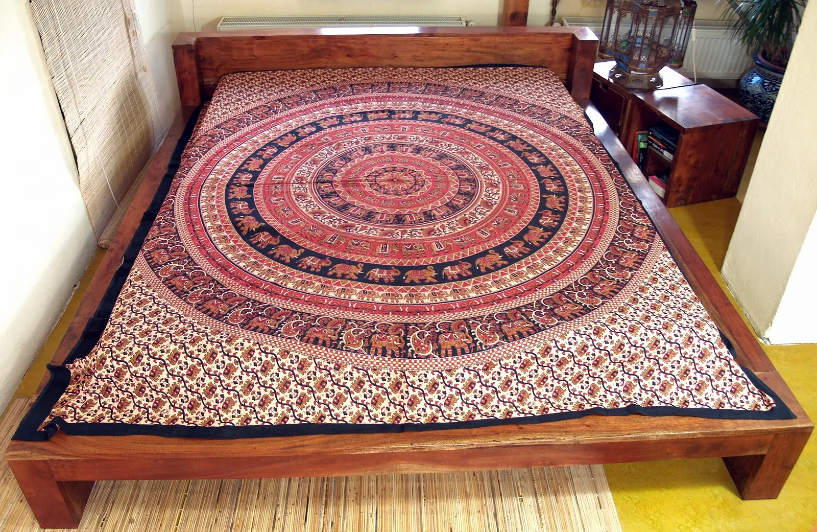 Тканина Індійська Mandala GURU SHOP, Настінний Рушник, Покривало, Принт Mandala, Синьо-білий, фото №2 Тканина Індійська Mandala GURU SHOP, Настінний Рушник, Покривало, Принт Mandala, Синьо-білий, фото №2