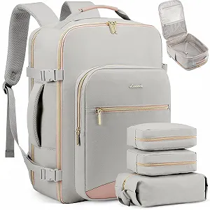 Рюкзак дорожній Lovevook 40L до 17-Inch жіночий водонепроникний - Фото 1