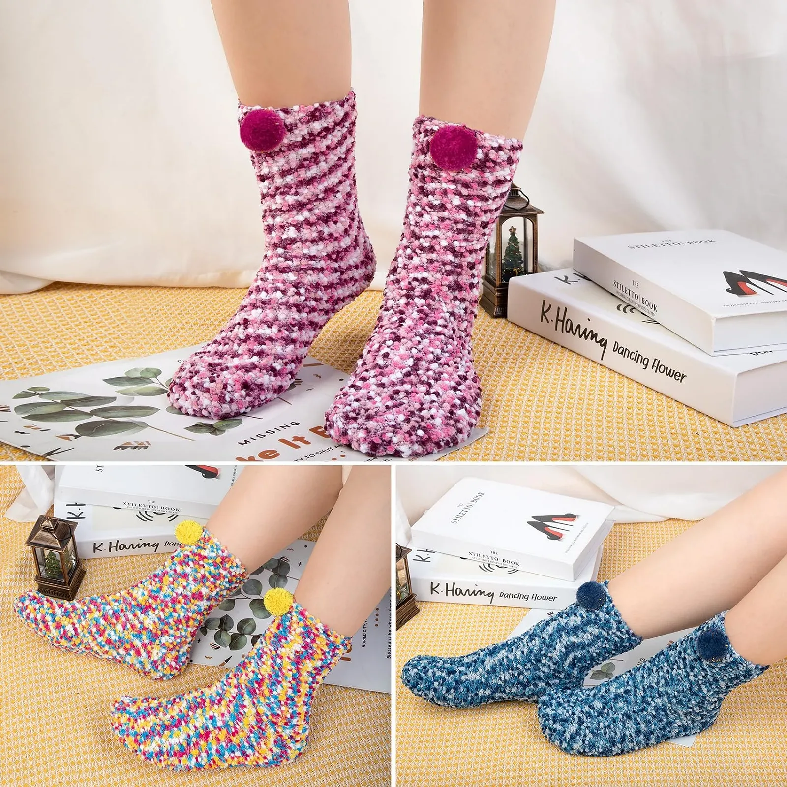 Затишні шкарпетки для жінок, фото №5 Затишні шкарпетки для жінок, фото №5