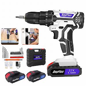 Купить Дрель-шуруповерт Akku 21V 45NM 2x 1500mAh 3/8" 25+1 ступень крутящего момента 29 предметов с кейсом - Фото 1 Дрель-шуруповерт Akku 21V 45NM 2x 1500mAh 3/8" 25+1 ступень крутящего момента 29 предметов с кейсом - Фото 1