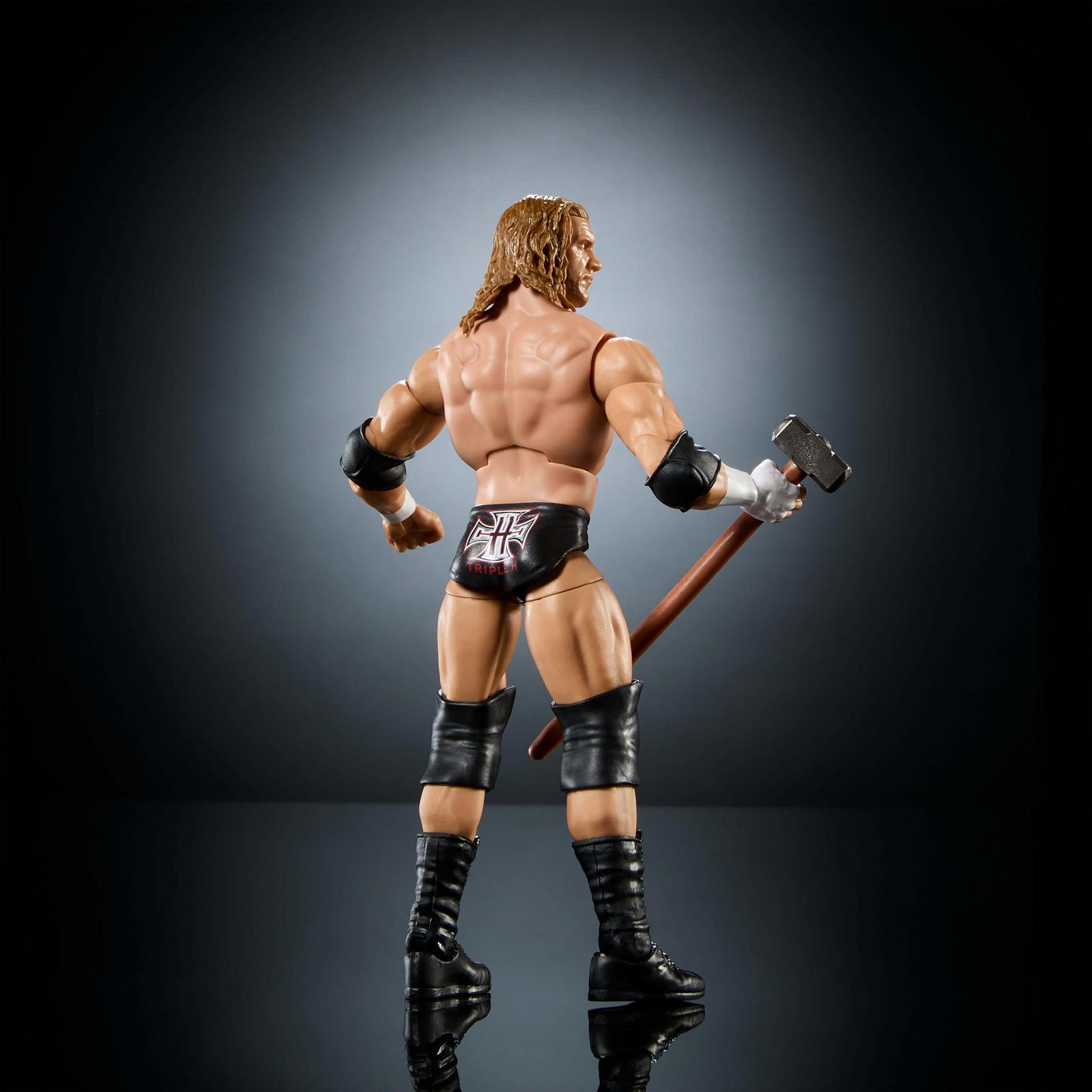 Фигурка Mattel WWE Elite Collection Triple H Premium Live Event SummerSlam с компонентами William Shelf, фото №6