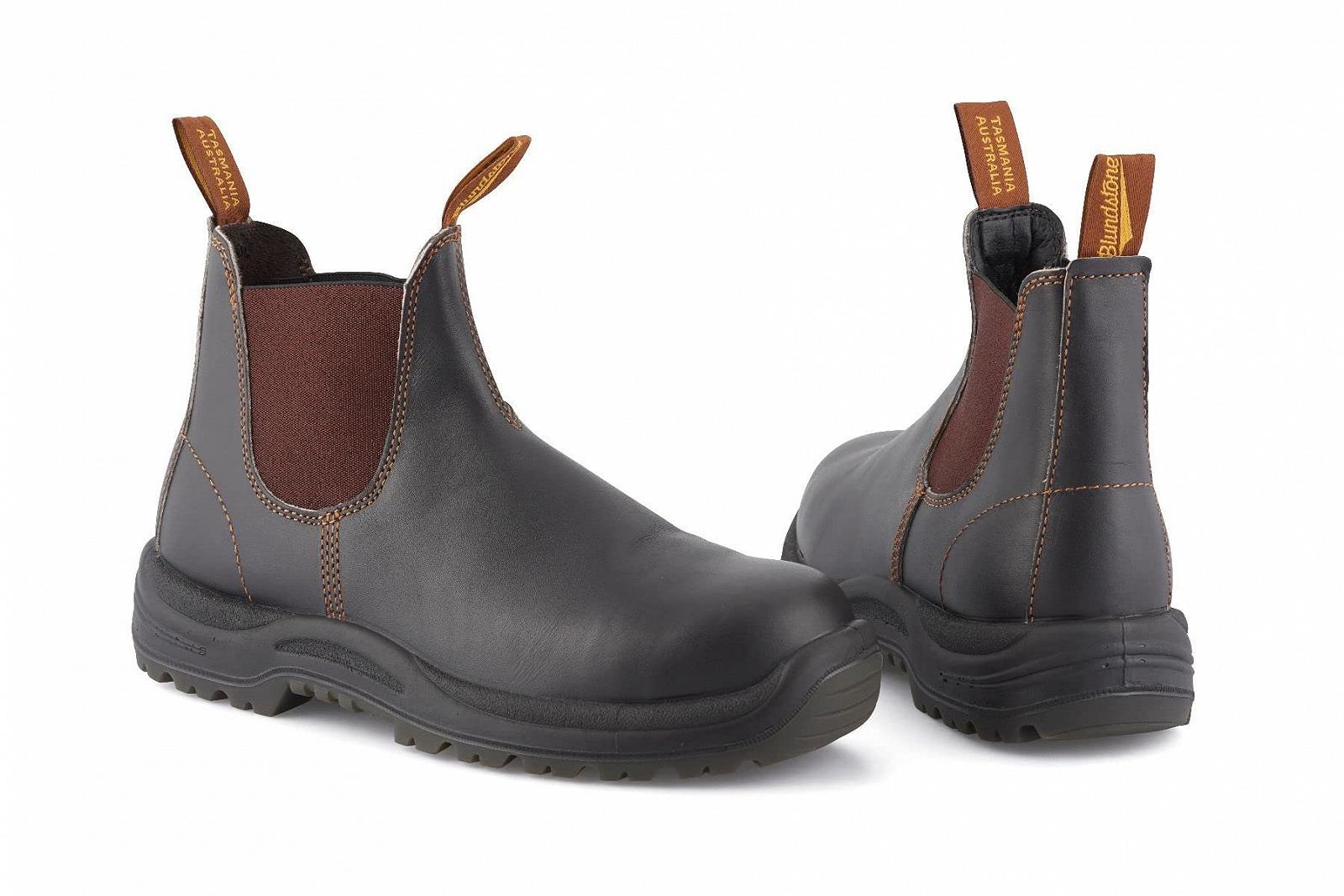 Челси Blundstone Unisex Adult SRC Кожаные защитные ботинки со стальным подноском, фото №4