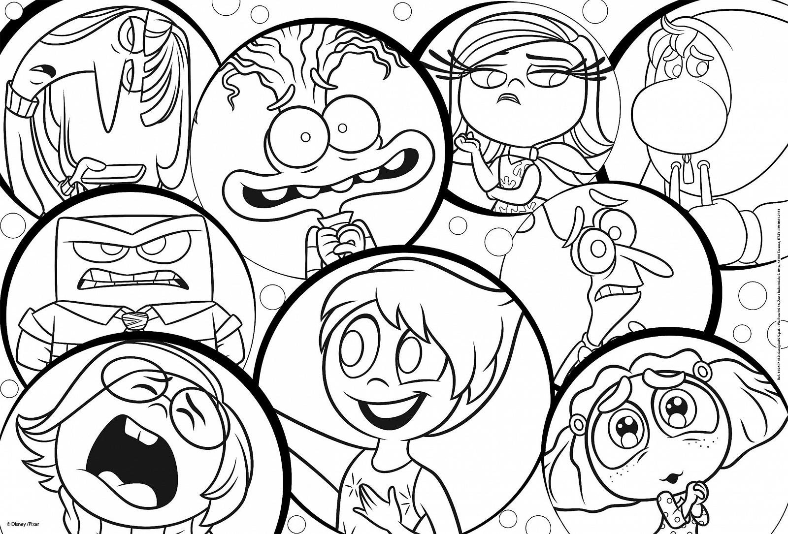 Пазл Lisciani Disney Головоломка 2 Maxi Двусторонний 250 деталей 50 x 35 см от 7 лет, фото №3 Пазл Lisciani Disney Головоломка 2 Maxi Двусторонний 250 деталей 50 x 35 см от 7 лет, фото №3