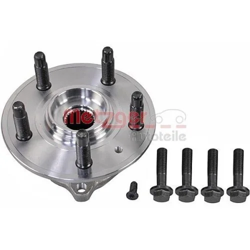 Комплект підшипника ступиці METZGER WM 2221 GREENPARTS для TESLA, задня вісь, передня вісь, фото №2