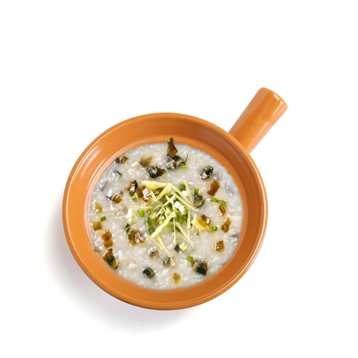 Кастрюля керамическая Gatuida жаропрочная с ручкой для газовой плиты и открытого огня, фото №4