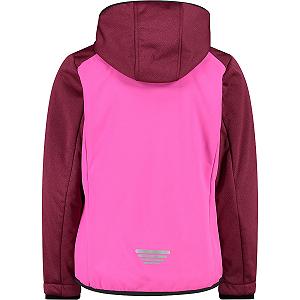 Куртка CMP Uni Kinder с капюшоном для девочки, софтшелл synthetic.ua - Фото 1