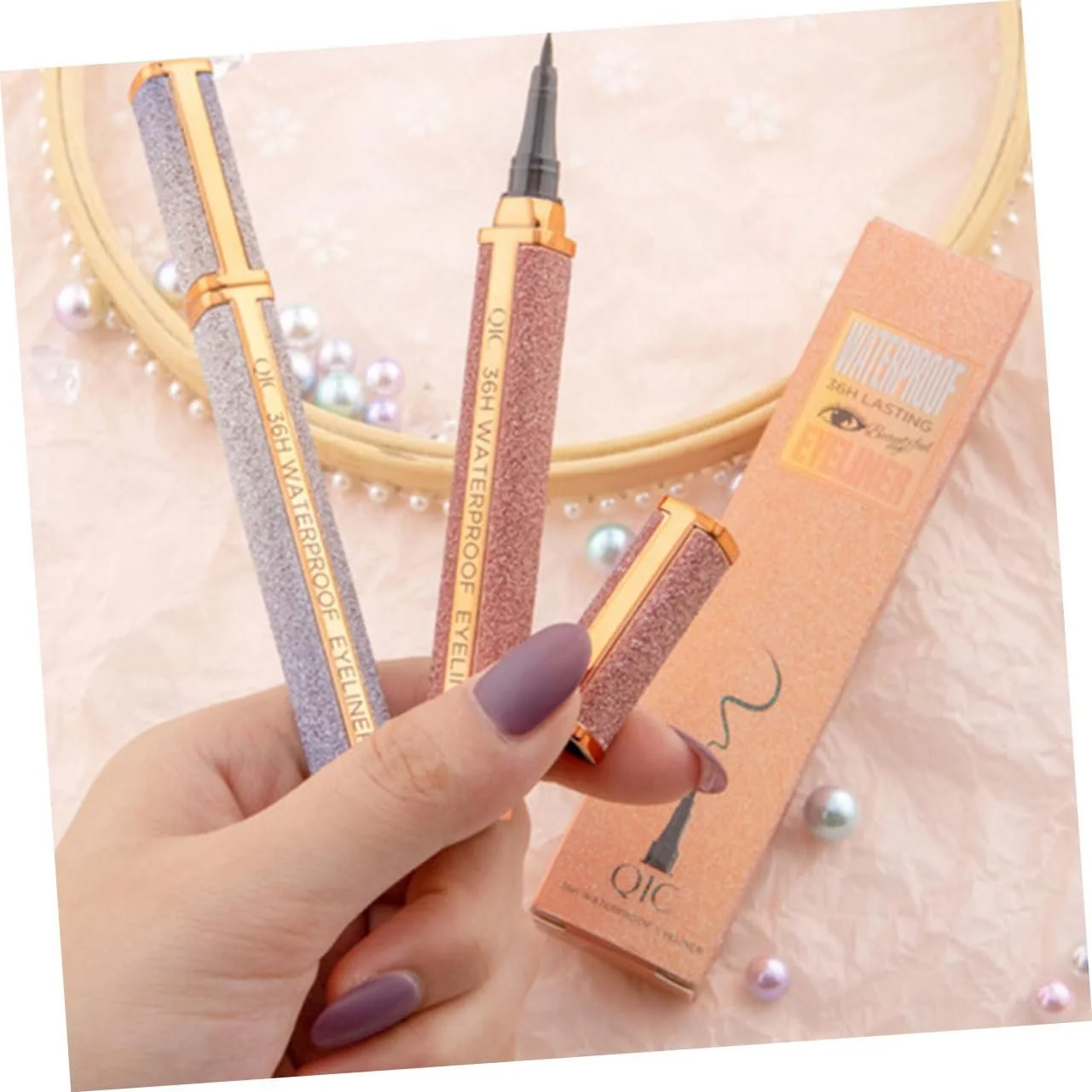 Підводка MUSISALY водостійка, рідка, швидковисихаюча, стійка до розмазування, фото №4