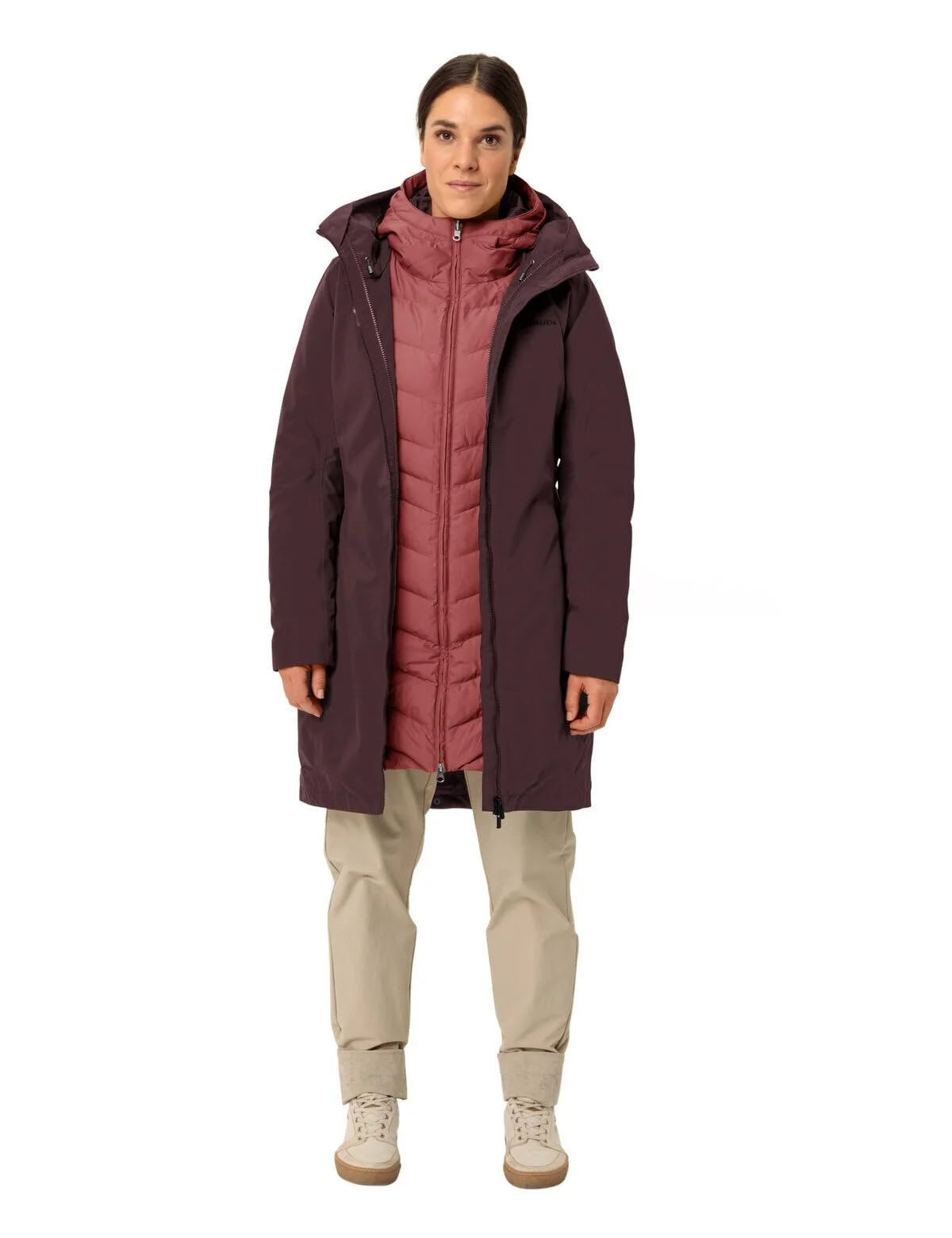 Жіноча куртка 3-в-1 VAUDE Annecy III, фото №5 Жіноча куртка 3-в-1 VAUDE Annecy III, фото №5