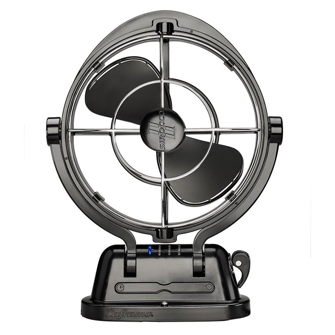 Вентилятор Sirocco II 12/24V Gimbal, черный, фото №1