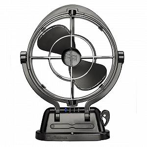 Вентилятор Sirocco II 12/24V Gimbal, черный - Фото 1