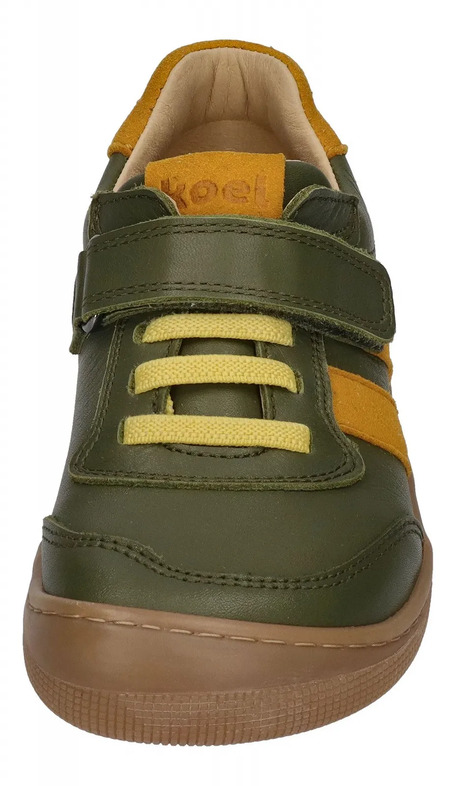 Кросівки KOEL Barefoot Dylan Шкіряні 121 Дитячі Зелені, фото №3