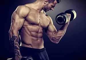 Фотошпалери флізелінові Fitness Man Muscle 1386 200 x 140 см - Фото 1