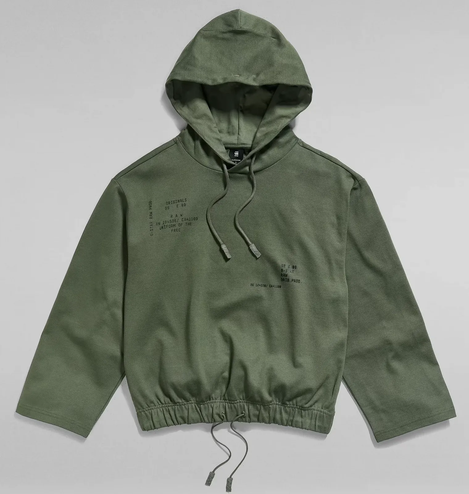 Женский свитер G-Star RAW Text Print Hooded Loose Sweat - S, фото №4 Женский свитер G-Star RAW Text Print Hooded Loose Sweat - S, фото №4