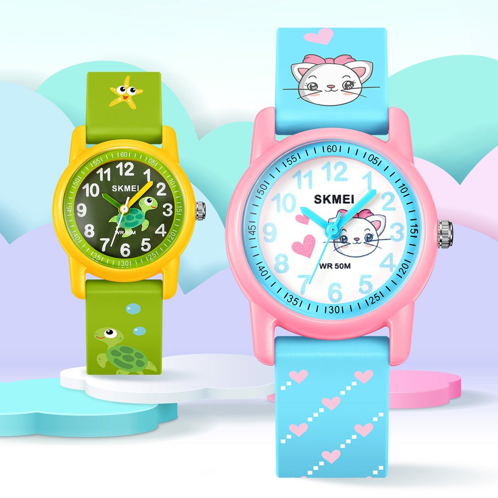Годинник Skmei 2157LBUPK Light Blue-Pink, фото №4