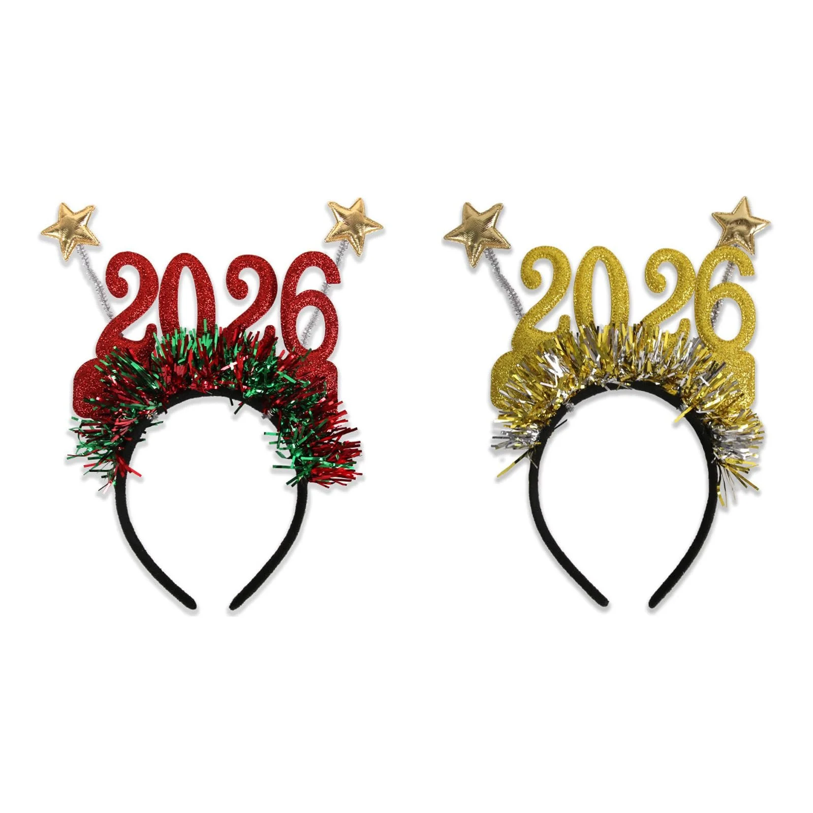 Набір з 2 святкових обручів на Новий рік, фото №1