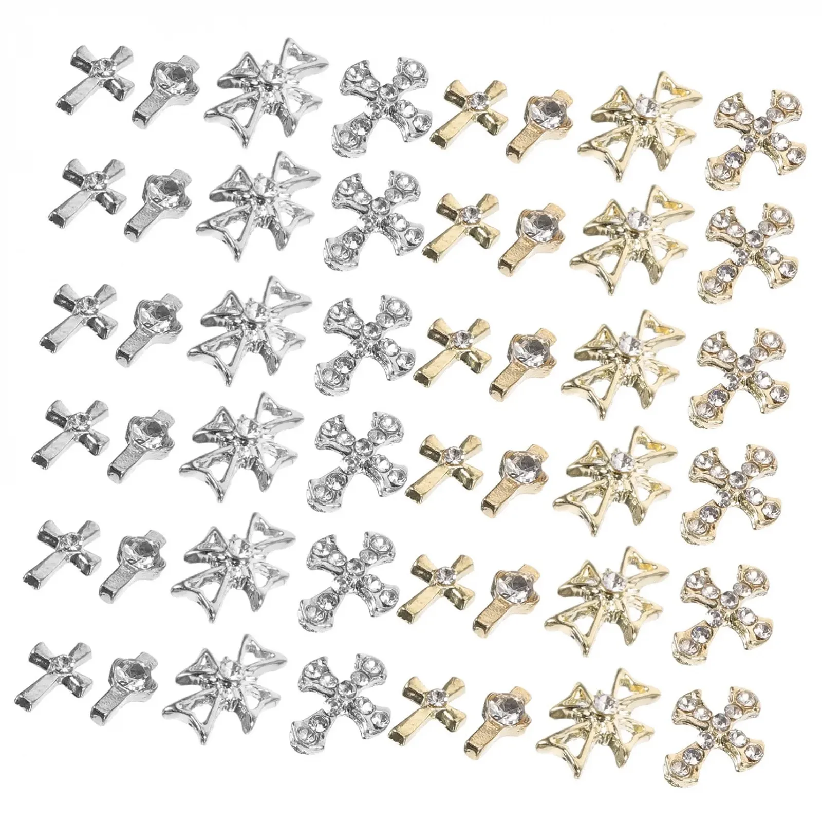 Украшения для ногтей Крестики Healeved 320 шт., фото №2