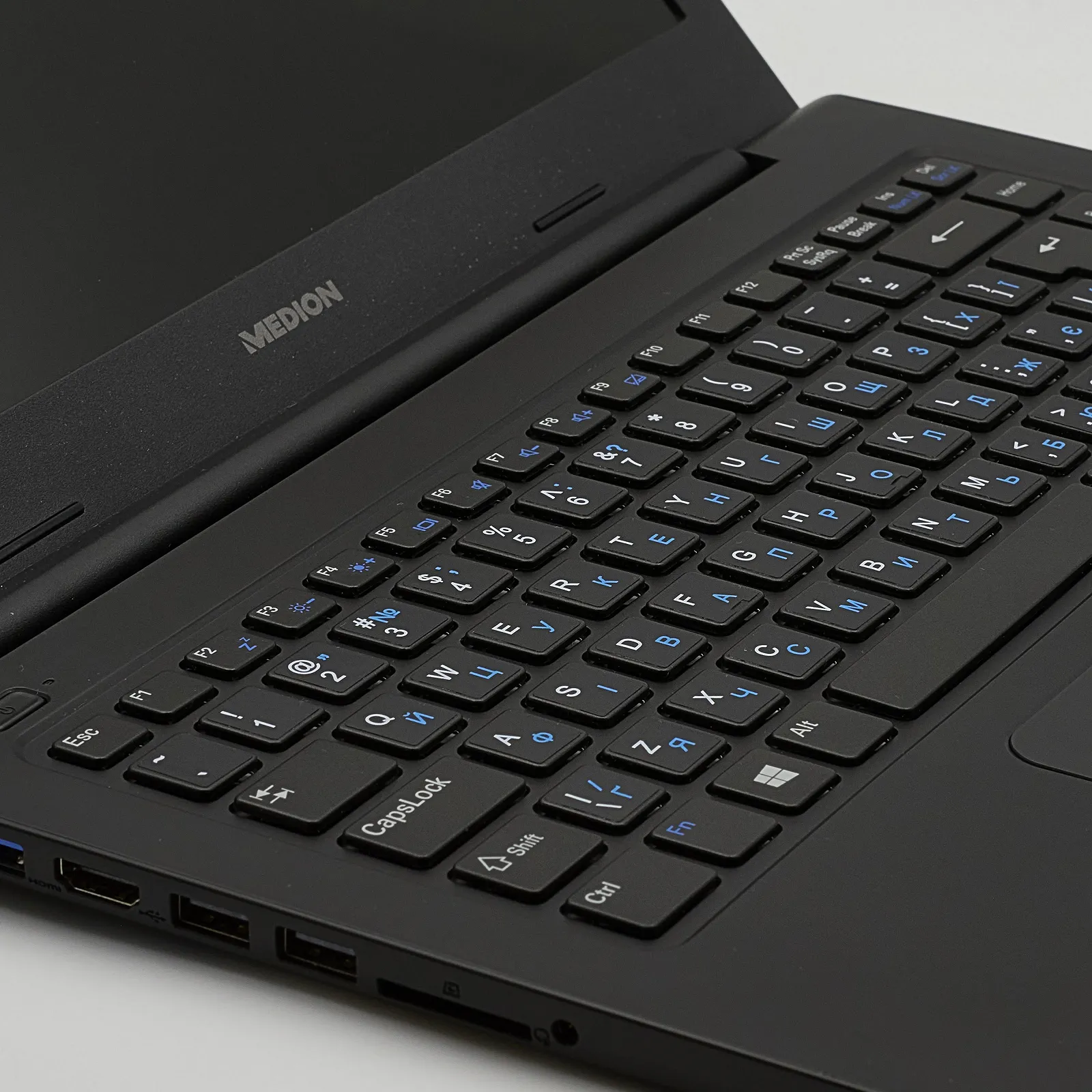 Ноутбук 14" Medion (Lenovo Group) Akoya S4219 Intel Celeron N3060  RAM 4 ГБ eMMC 64 ГБ Intel HD Graphics IPS FullHD Win10 (3123), фото №2