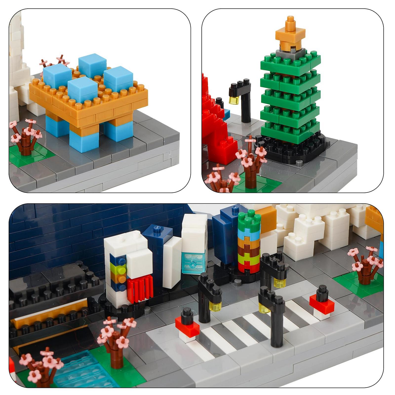 Набір блоків LULUFUN Tokyo Skylines Architecture 1880 деталей, фото №2