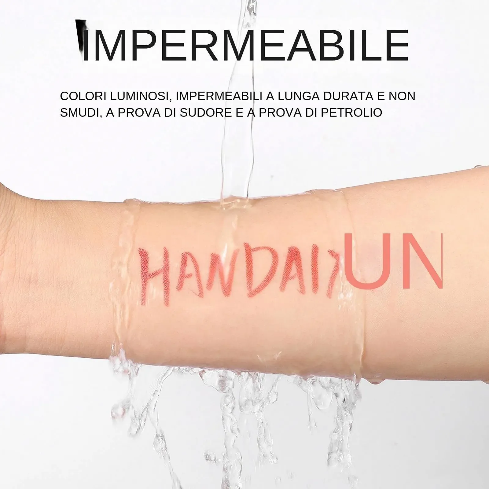 Фломастер-підводка Farben, для очей, з блискітками,, фото №5 Фломастер-підводка Farben, для очей, з блискітками,, фото №5