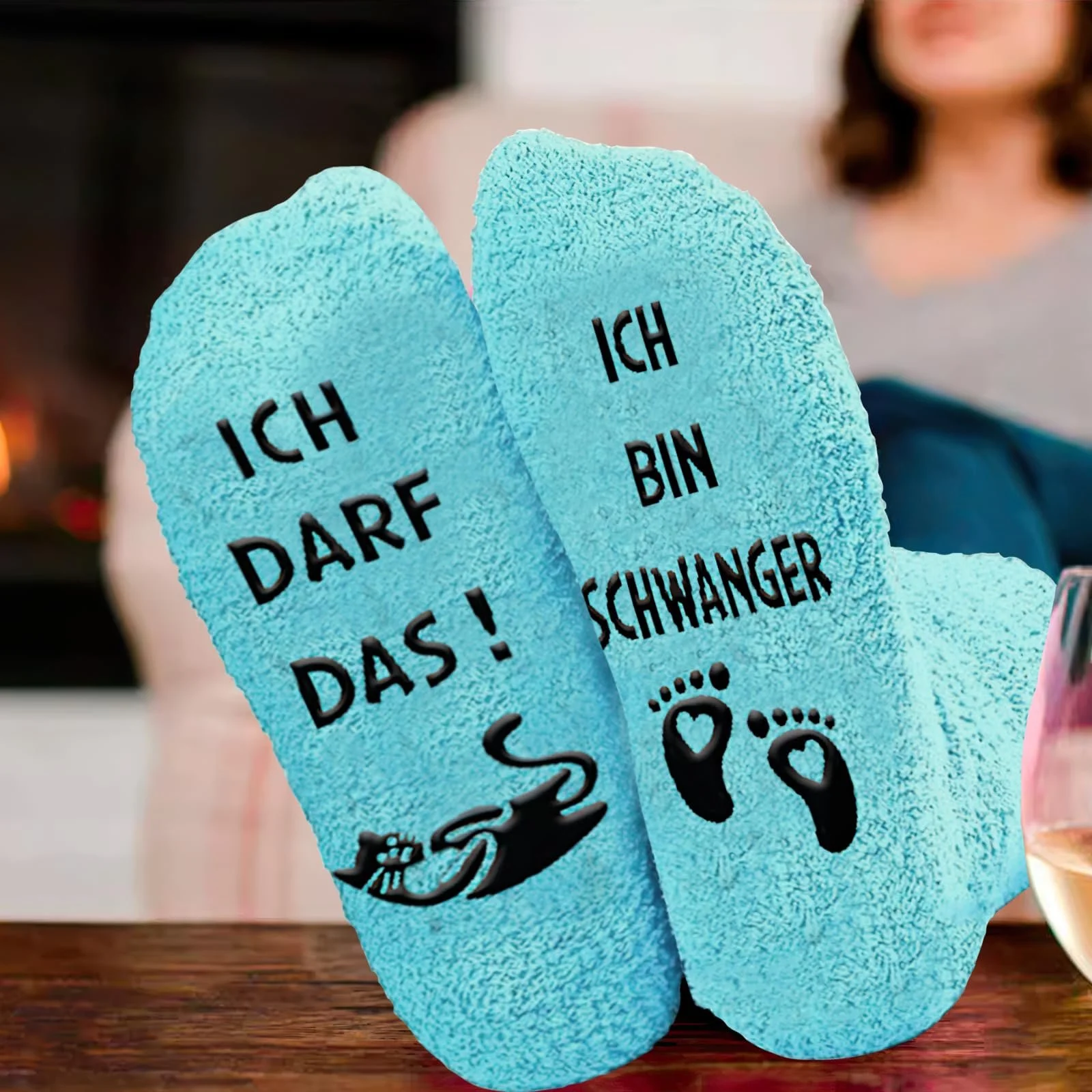Подарочные носки для беременных женщин и подруг, фото №6