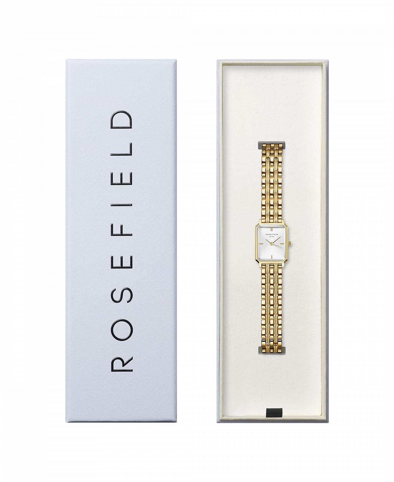 Годинник Rosefield Octagon XS Чорний Золотий з Чорним Циферблатом та Золотим Корпусом 19.5 x 24 мм OBGSG-O61 Нержавіюча Сталь, фото №5 Годинник Rosefield Octagon XS Чорний Золотий з Чорним Циферблатом та Золотим Корпусом 19.5 x 24 мм OBGSG-O61 Нержавіюча Сталь, фото №5