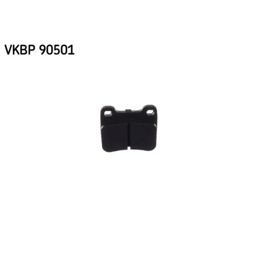 Комплект гальмівних колодок SKF VKBP 90501 дискові гальма задня вісь для MERCEDES-BENZ, фото №3