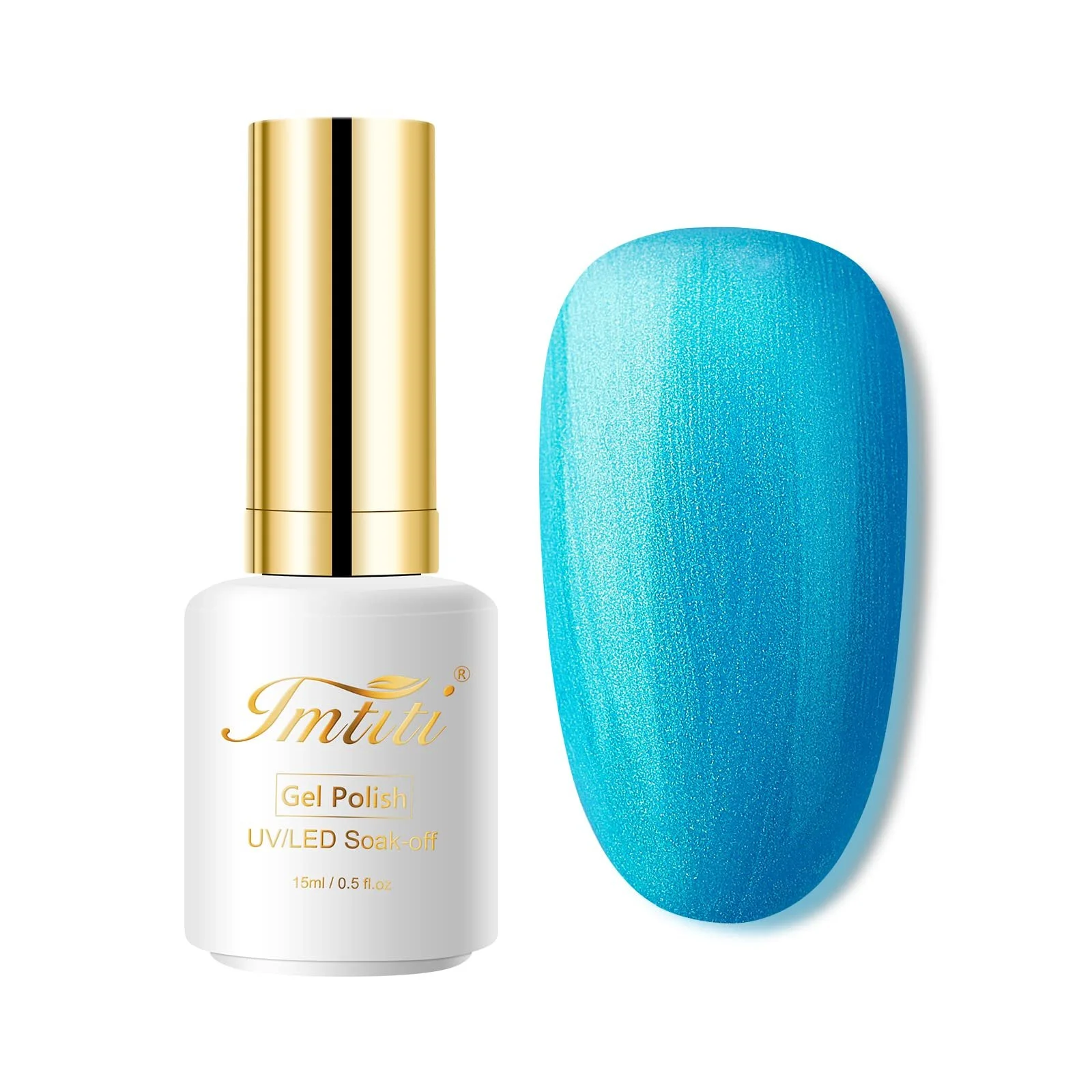 Гель-лак Dodger Blue, 15 мл, фото №1