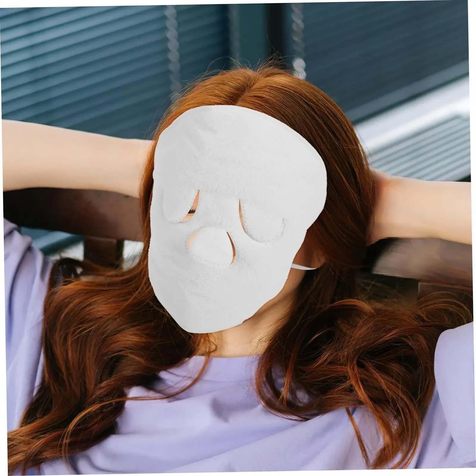 Маска для лица многоразовая Beaupretty Тканевая для горячих и холодных компрессов Многофункциональная для ухода за кожей дома и спа, фото №4 Маска для лица многоразовая Beaupretty Тканевая для горячих и холодных компрессов Многофункциональная для ухода за кожей дома и спа, фото №4