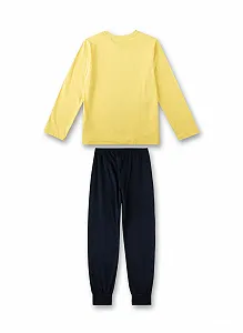Пижама Sanetta для мальчиков, желтая synthetic.ua - Фото 1