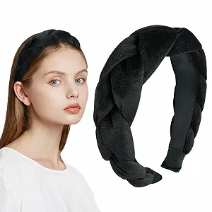 Обруч Оксамитовий плетений - Фото 1