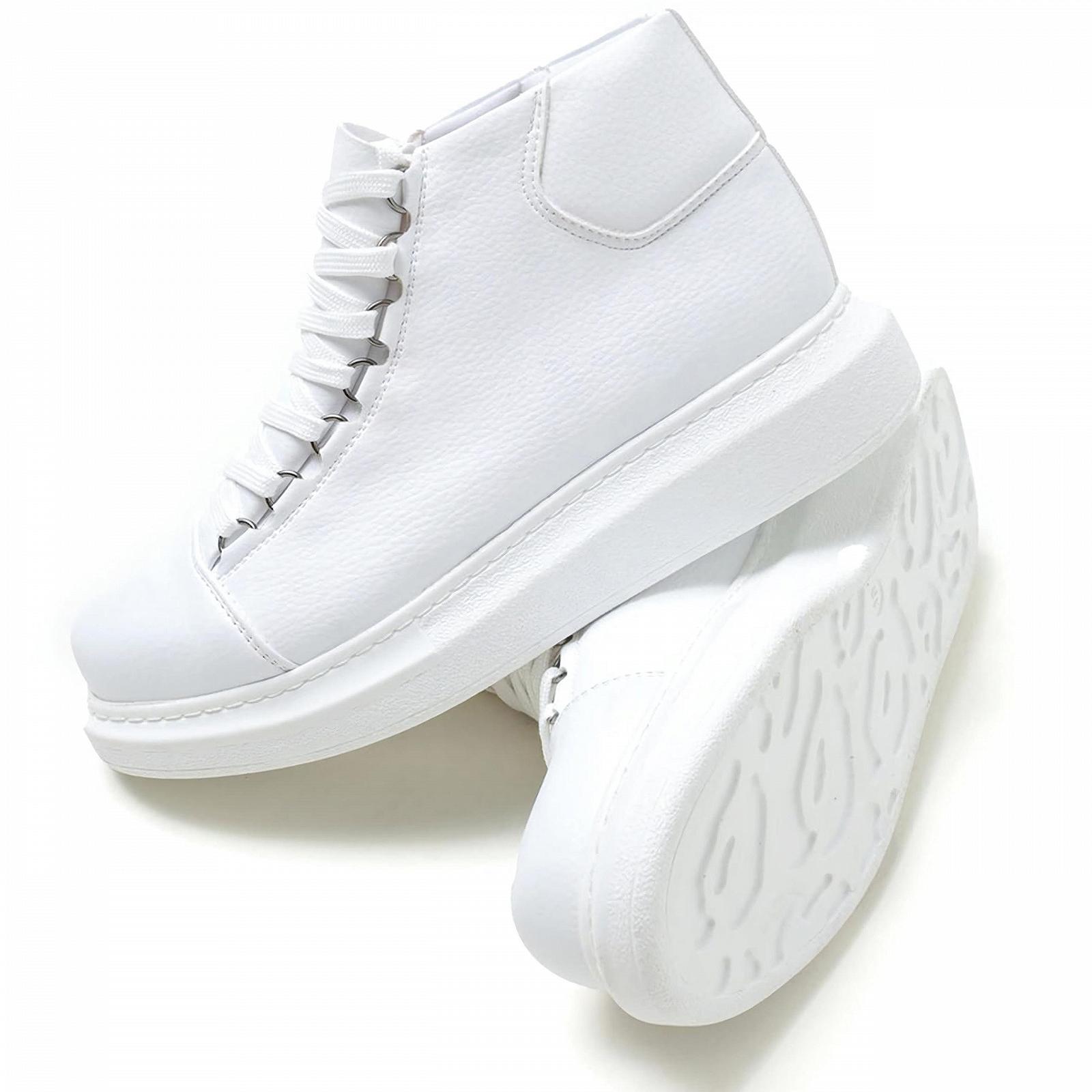 Кросівки Solaress Шкіряні Високі Модні, фото №3