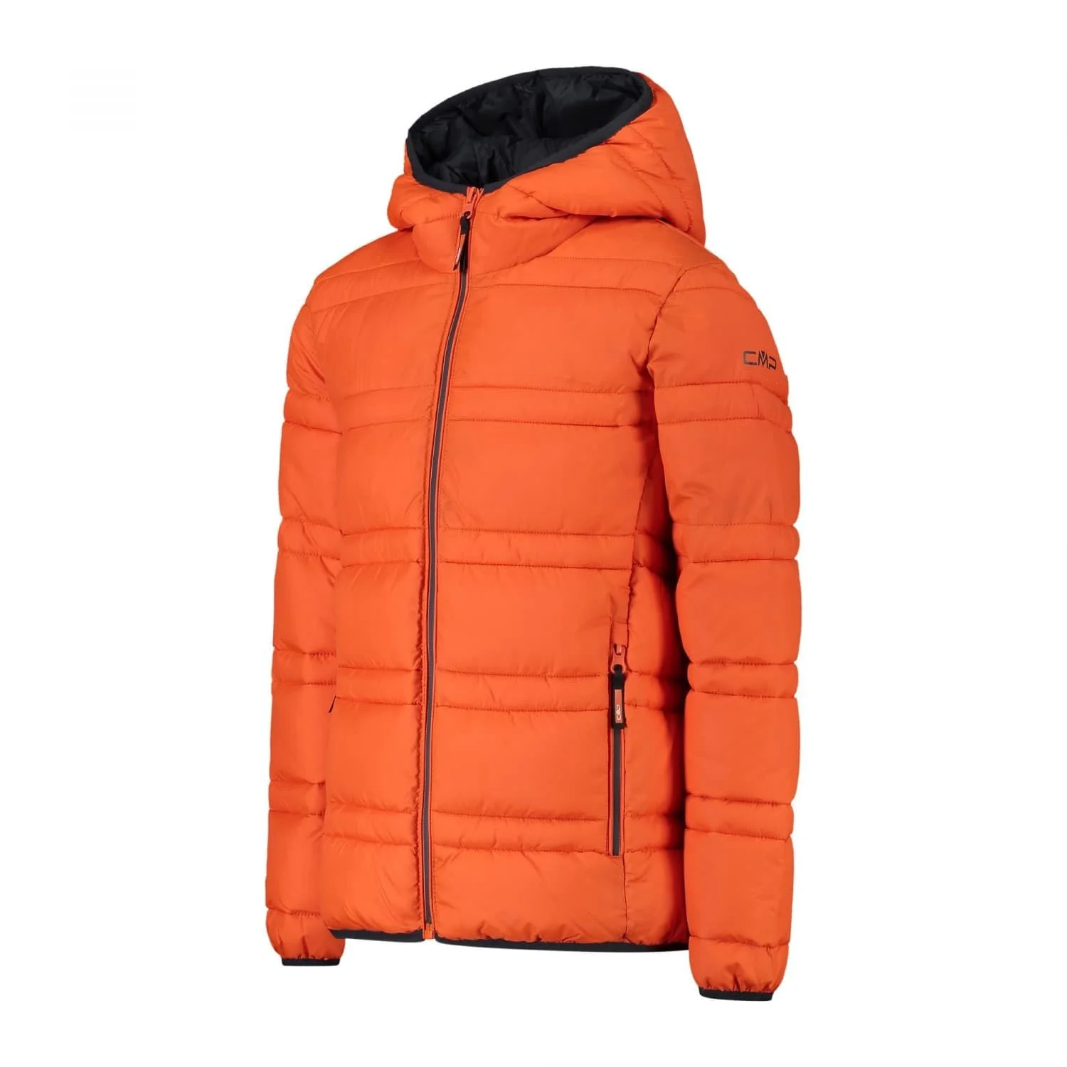 Куртка CMP Детская с фиксированным капюшоном Оранжевый, 152, фото №3 Куртка CMP Детская с фиксированным капюшоном Оранжевый, 152, фото №3